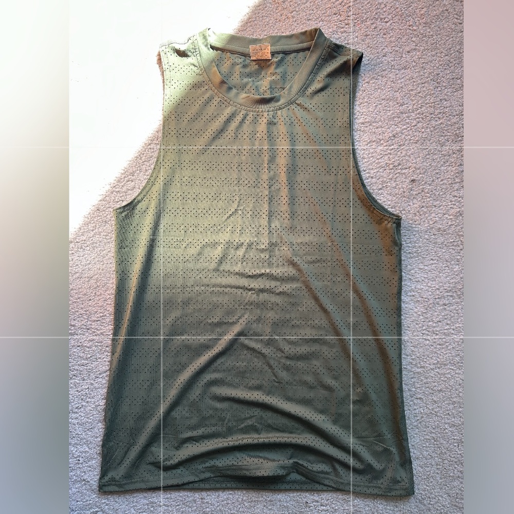 Zyia olive chill tank